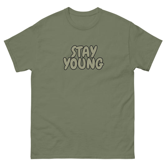 Stay Young T-Shirt Military Green