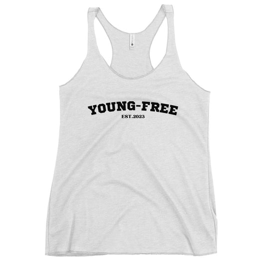 Women's Young-free white Tank top