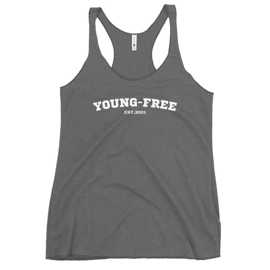 Women's Young-free Grey tank top