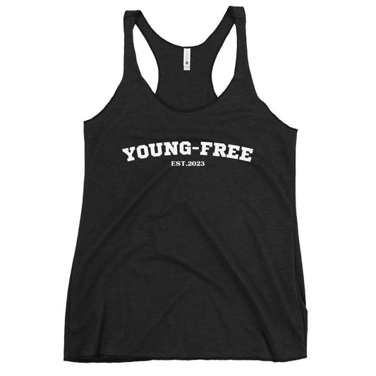 Women's Young-free black Tank top